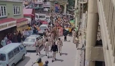 Simmering Anger Against 'Illegal' Mosque Escalates into Massive Protest in Shimla; BJP Alleges Building is on Waqf Land