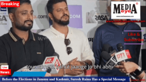 Before the Elections in Jammu and Kashmir Suresh Raina Has a Special Message for Voters