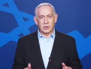 Netanyahu Roars at Western Powers Calling for Arms Embargo on Israel; Asserts His Country Will Win With or Without Their Support