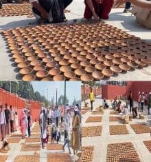 Ayodhya Prepares to Set World Record with Over 2.5 Million Diyas to Celebrate Deepotsav