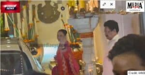 Actress Rani Mukerji Celebrates Karwa Chauth