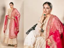 Bollywood Actress Raveena Tandon Celebrates Karwa Chauth
