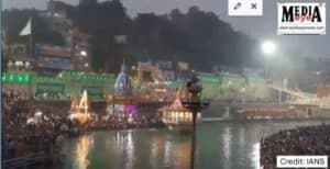 Grand Deepotsav in Haridwar; 3 Lakh Lamps Lit