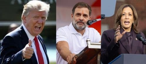 Rahul Gandhi Writes to Trump, Harris: Congratulates President-Elect for Securing Second Term in Office; Praises Kamala for Her Spirited Campaign