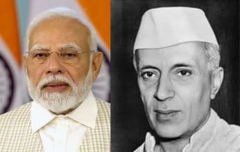 PM Modi Pays Tribute to India’s First Prime Minister Pandit Nehru on 135th Birth Anniversary; Congress Leaders Remember Him as ‘Hind Ke Jawahar’