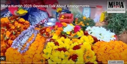 Maha Kumbh Visuals, Prayagraj Temple