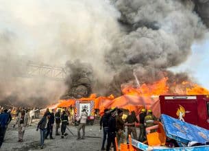 Fire Breaks Out at Maha Kumbh Mela Venue; Flames Doused Quickly, No Casualties Reported