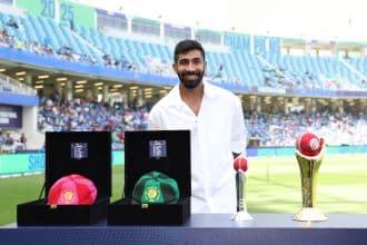 Champions Trophy: Jasprit Bumrah Receives His ICC Awards and Team of the Year Caps