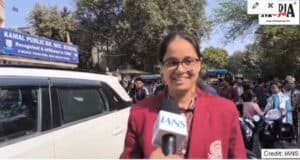 Students on the First Day of CBSE Board Exam
