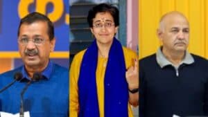 Delhi Polls Results: Early Trends Show Kejriwal Leading, CM Atishi, Sisodia Trailing