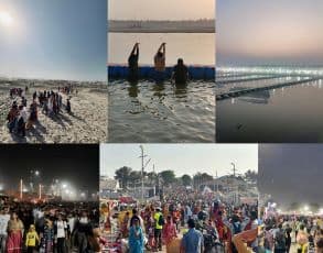 From Traffic to Long Walks, Nothing Dims Zeal of Maha Kumbh Devotees