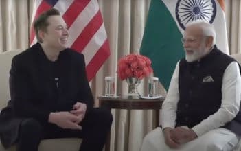 PM Modi Meets Elon Musk Ahead of Bilateral with Trump