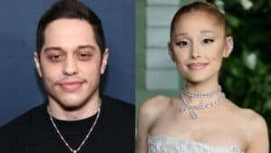 Pete Davidson Lends Support to Ex-Fiancee Ariana Grande Ahead of Oscars