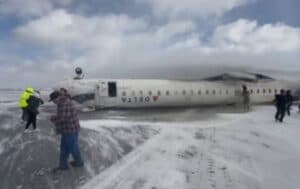 All 80 Onboard Miraculous Survive as Jet Crashes, Flips Over in Toronto