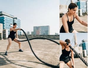 Sharvari Prepares For 'Alpha' With Intense Battle Ropes Training