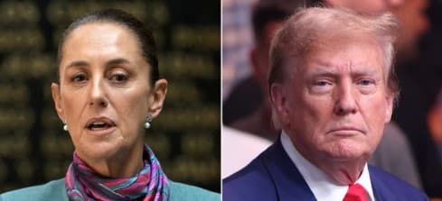 Mexican President Says She Does Not Fear Trump's Threats