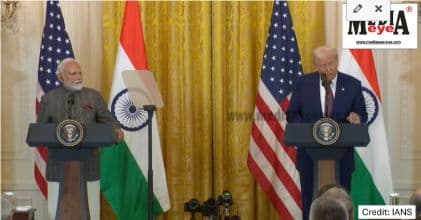 Trump-Modi Joint Press Meet at White House, USA