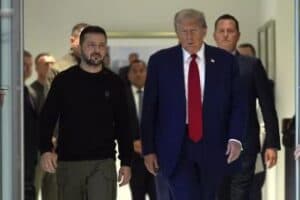 Zelensky Responds to Trump’s Claim of Falling Ratings, Says US President Living in ‘Disinformation Space’