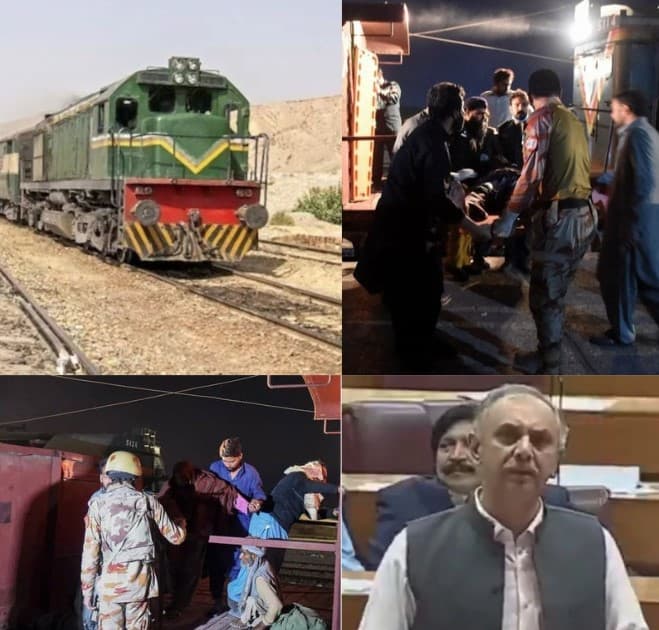 Pakistan Blames Afghanistan for Jaffar Express Train Attack; Kabul Slams 'Baseless' Allegations
