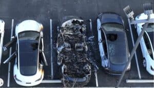 Suspect Arrested, Charged in Connection With Tesla Arson Attack in Las Vegas