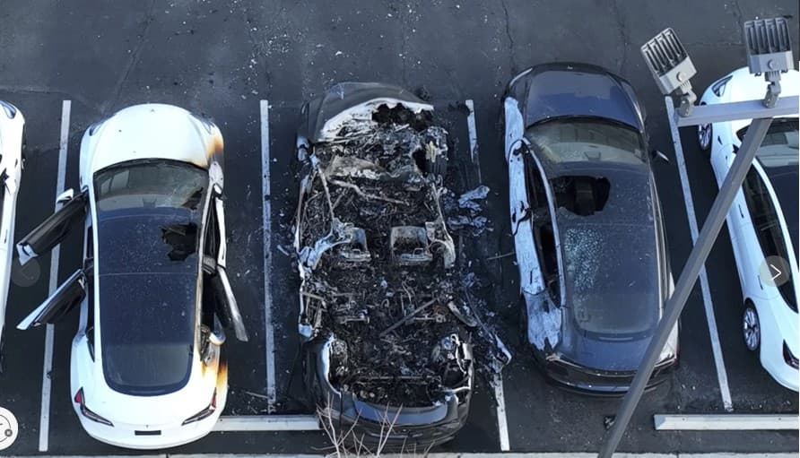 Suspect Arrested, Charged in Connection With Tesla Arson Attack in Las Vegas