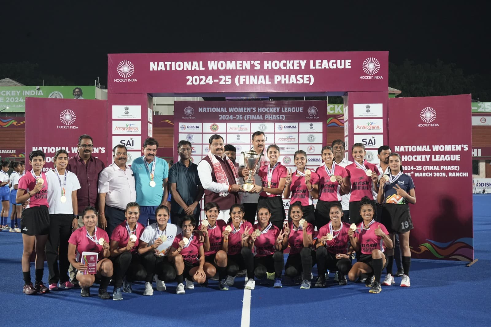 National Women’s Hockey League 2024-2025: Haryana Crowned Champions With 3-2 Win Over Odisha