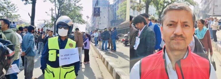 Mass Protest Erupts in Nepal's Maitighar Mandala Over Journalist's Death 