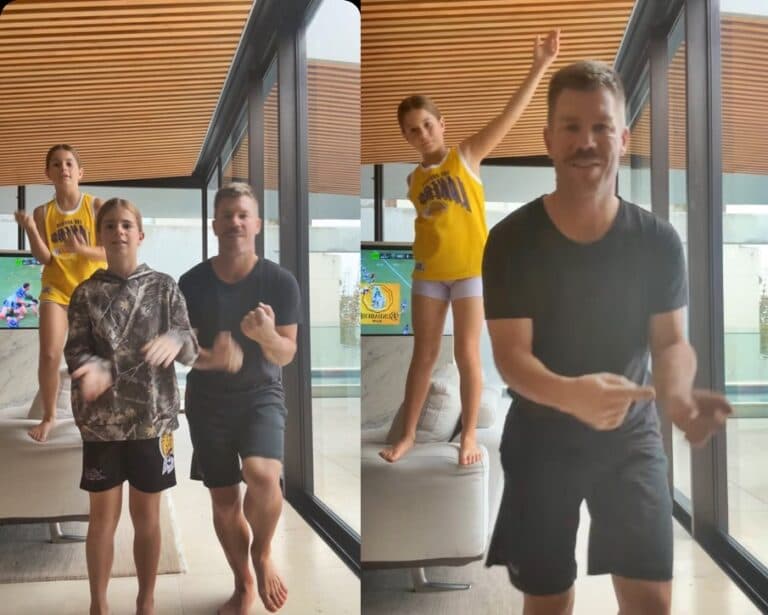 David Warner Dances to ‘Wherever You Go…’ From His Telugu Film Robinhood