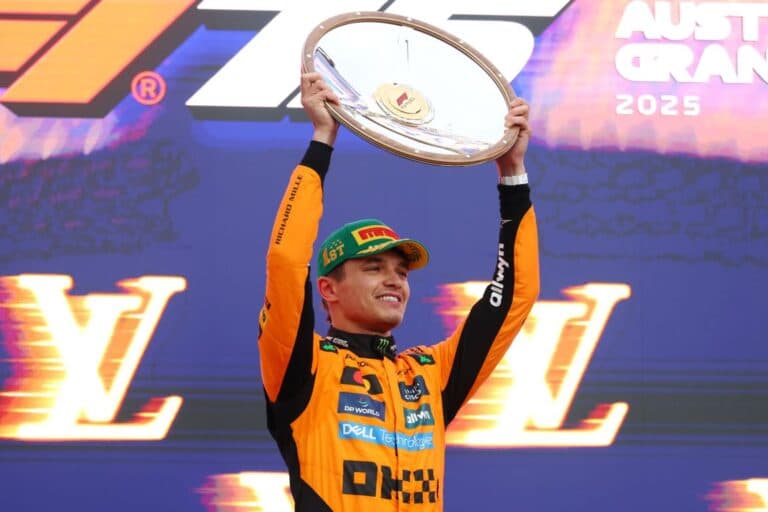 F1: McLaren's Norris Beats Verstappen to Win Australian GP