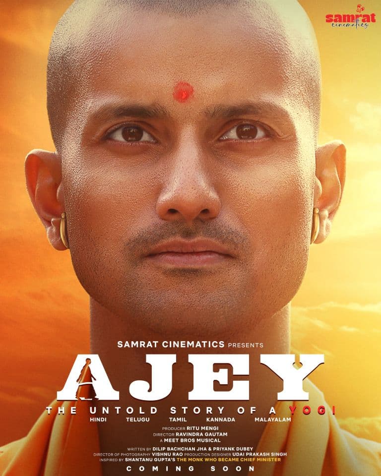 First look of biopic ‘AJEY- The Untold Story of a Yogi’ Shows Transformation of Yogi Adityanath