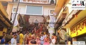 In Ayodhya Holi Commenced on Rangbhari Ekadashi With a Grand Procession of Naga Sadhus