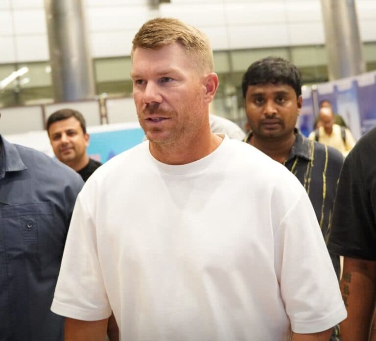 David Warner Lands in Hyderabad Ahead of 'Robinhood' Trailer Launch
