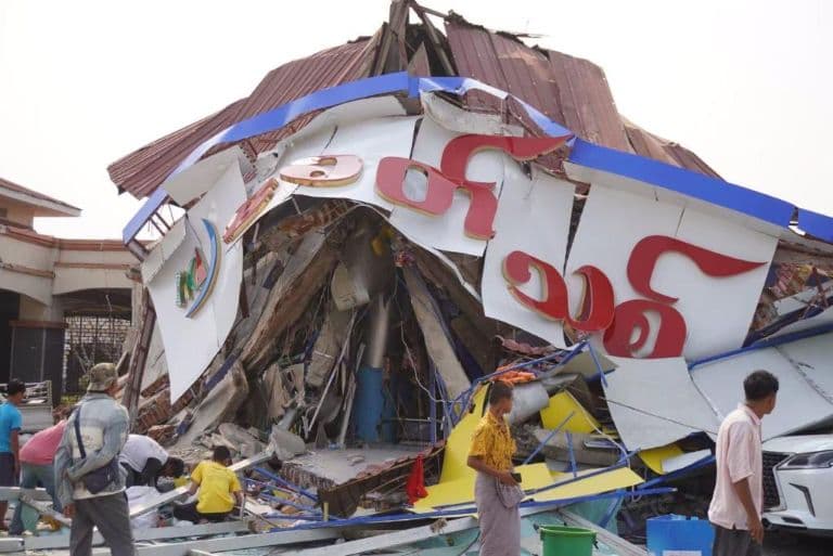 Earthquake in Myanmar: 1002 Killed, 2376 Injured