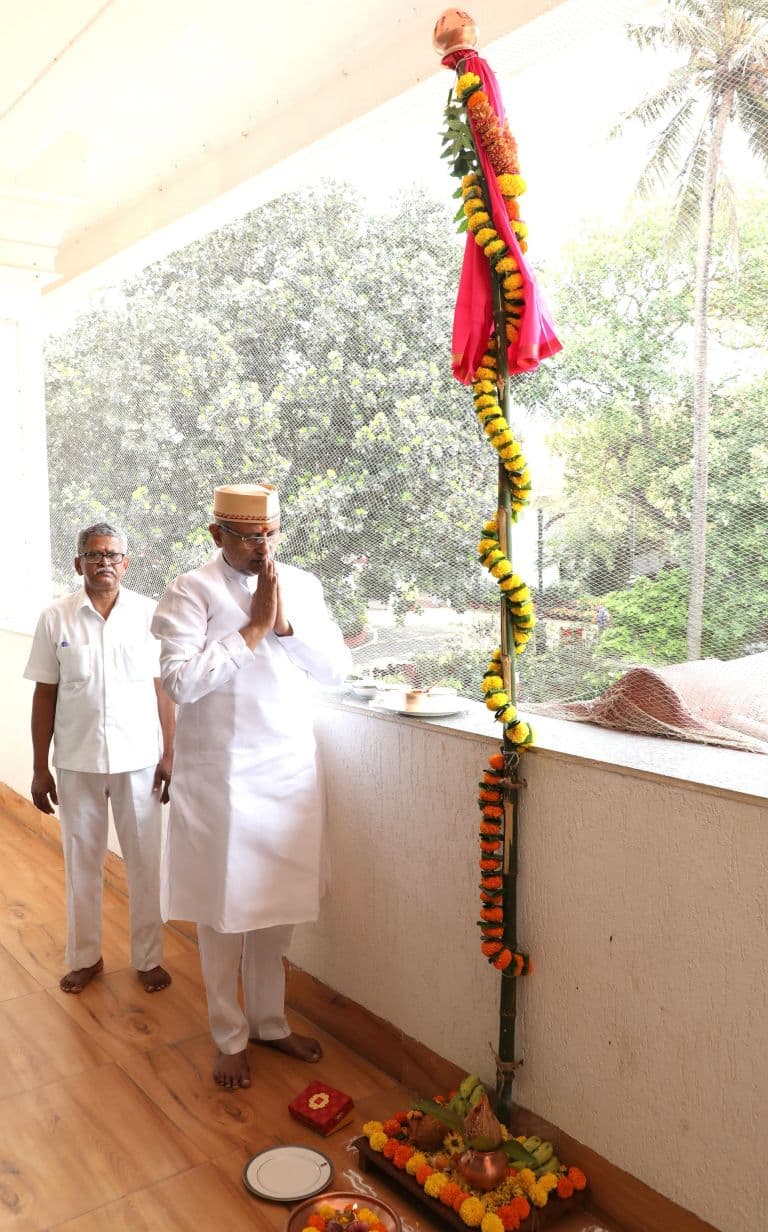 Maharashtra Governor C.P. Radhakrishnan Greets People on Gudhi Padwa and Eid-Ul-Fitr