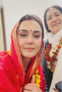 Preity Zinta, Mom Go To Varanasi From Prayagraj After Maha Kumbh
