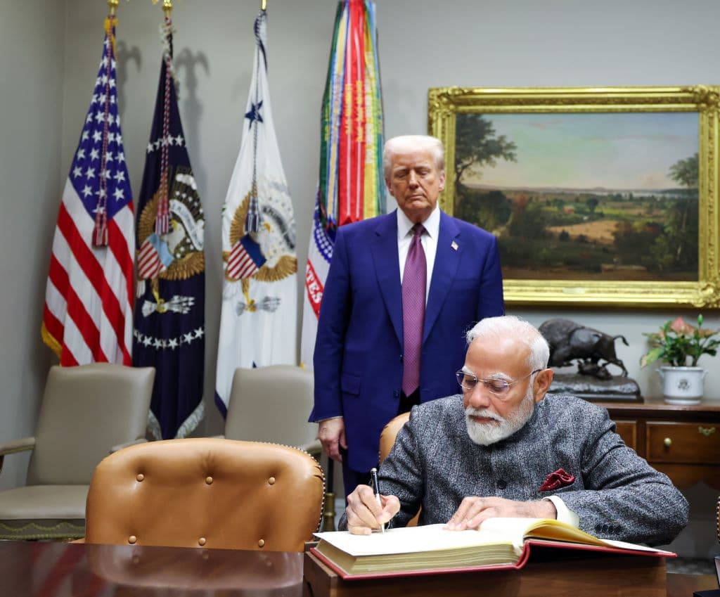 Trump Says He Didn't Want PM Modi and Other Visiting World Leaders to See Tents, Potholes, Graffiti in Washington