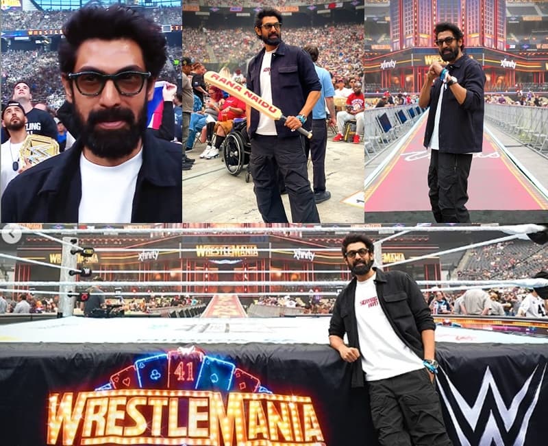 Rana Daggubati Makes History As First Indian Actor To Feature at WrestleMania