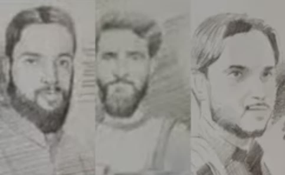Security Forces Release Sketches, Photos of Terrorists Who Carried Out Pahalgam Attack