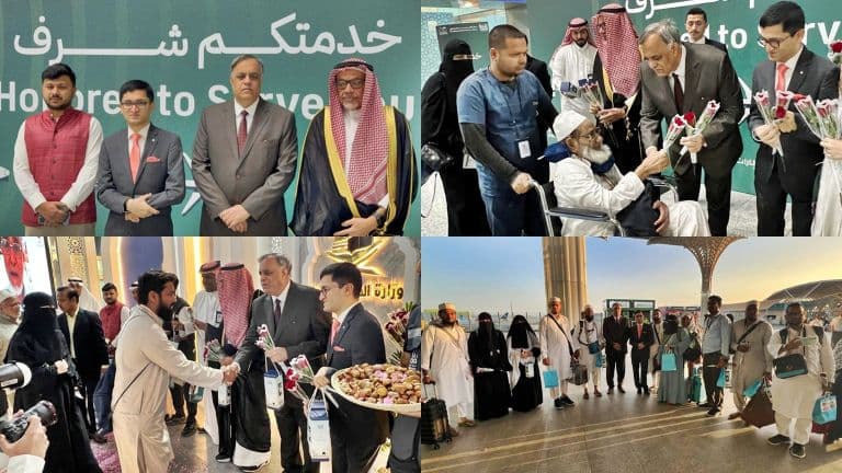 First Batch of Indian Haj Pilgrims Arrives In Saudi Arabia
