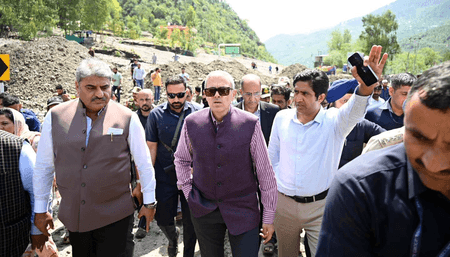 After Failed Pak Drone Attacks, CM Omar Abdullah Rushes to Jammu To Take Stock of Situation