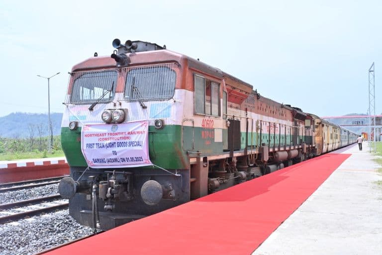 Aizawl To Become 4th State Capital in Northeast To Have Rail Link