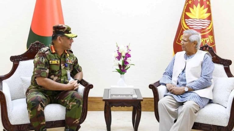 In Address To Officers, Bangladesh Army Chief Draws Red Lines For Yunus Regime