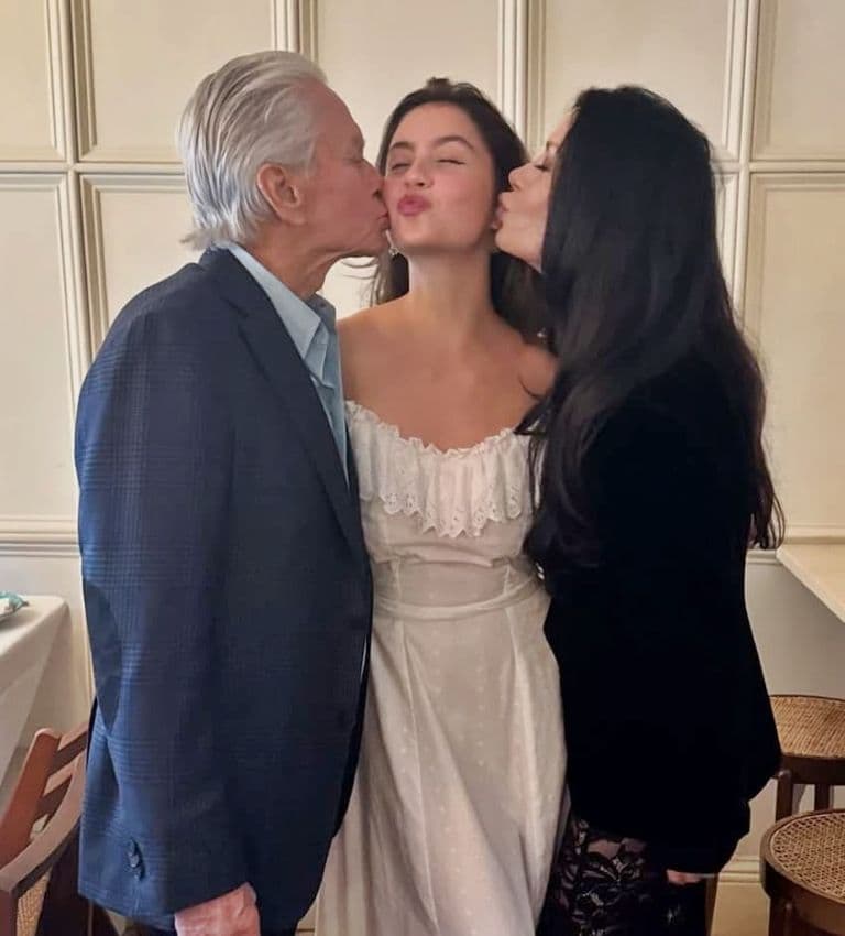 Michael Douglas, Catherine Zeta-Jones Celebrate Daughter’s Graduation From Brown University