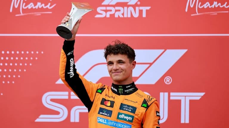 Formula 1: Norris Wins Chaotic Miami Sprint As McLaren Secure 1-2 Spot
