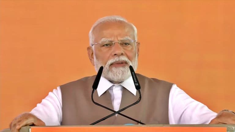 PM Modi Meets Family of Pahalgam Attack Victim Shubham Dwivedi in Kanpur
