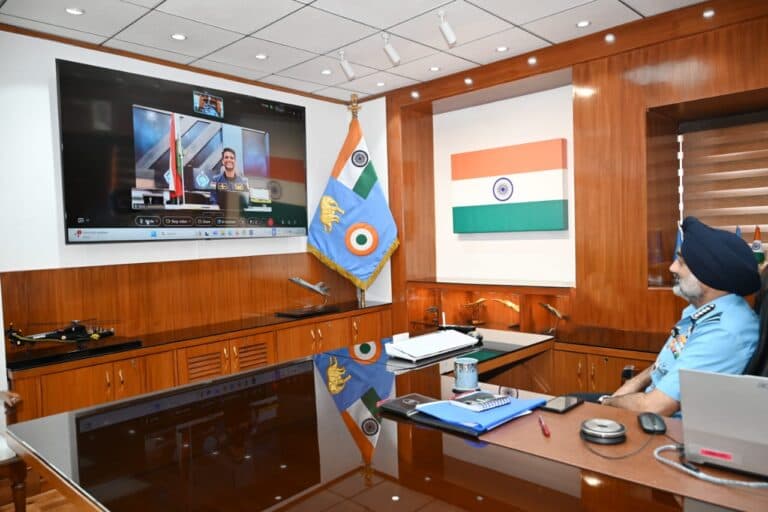 'All The Best', IAF Wishes Astronaut Shubhanshu Shukla For Historic Axiom-4 Mission