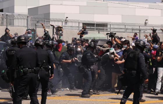 US: Curfew Imposed in Downtown LA After Protests, Looting Spark Chaos