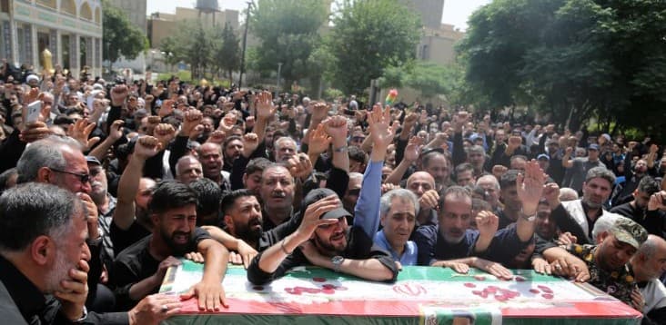 Iran To Hold Funeral For Military Commanders, Nuclear Scientists Killed In Conflict With Israel