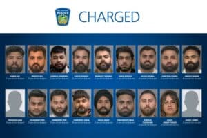 Before PM Modi’s Arrival, Canada Police Announce Takedown Violent Gang of People of Indian Descent 