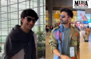 Monsoon Travel: At Mumbai Airport Ibrahim Kisses His Pet “Bambi”, Kartik Aaryan’s Friendly Banter With Paparazzi